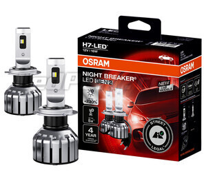 Kit Ampoules H7 LED Osram Night Breaker GEN2 Homologuées - 64210DWNBG2