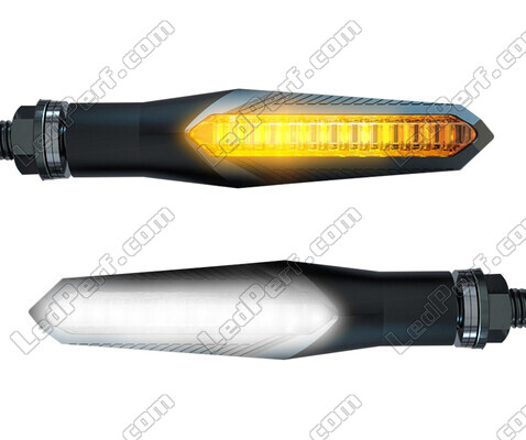 2-in-1 Sequentielle LED-Blinker mit Tagfahrlicht für Kawasaki VN 900 Custom