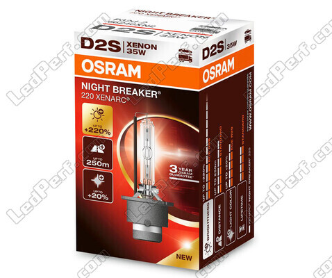 Osram D4S Xenarc Night Breaker 220 Osram Xenonbirne + 220% - 66440XN2 in der Verpackung