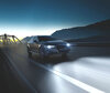 Auto mit H4 Osram Cool Blue Intense Scheinwerferlampen, Abblendlicht LED-Effektlicht.