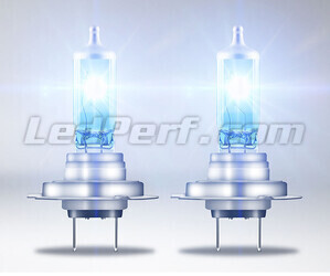 H7-Halogenlampen Osram Cool Blue Intense mit LED-Effektbeleuchtung