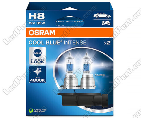 Paar Osram H8 Cool blue Intense Next Gen LED Effect 4800K Glühbirnen