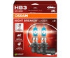 HB3 Lampen Osram Night Breaker Laser +150 % - 9005NL-2HB